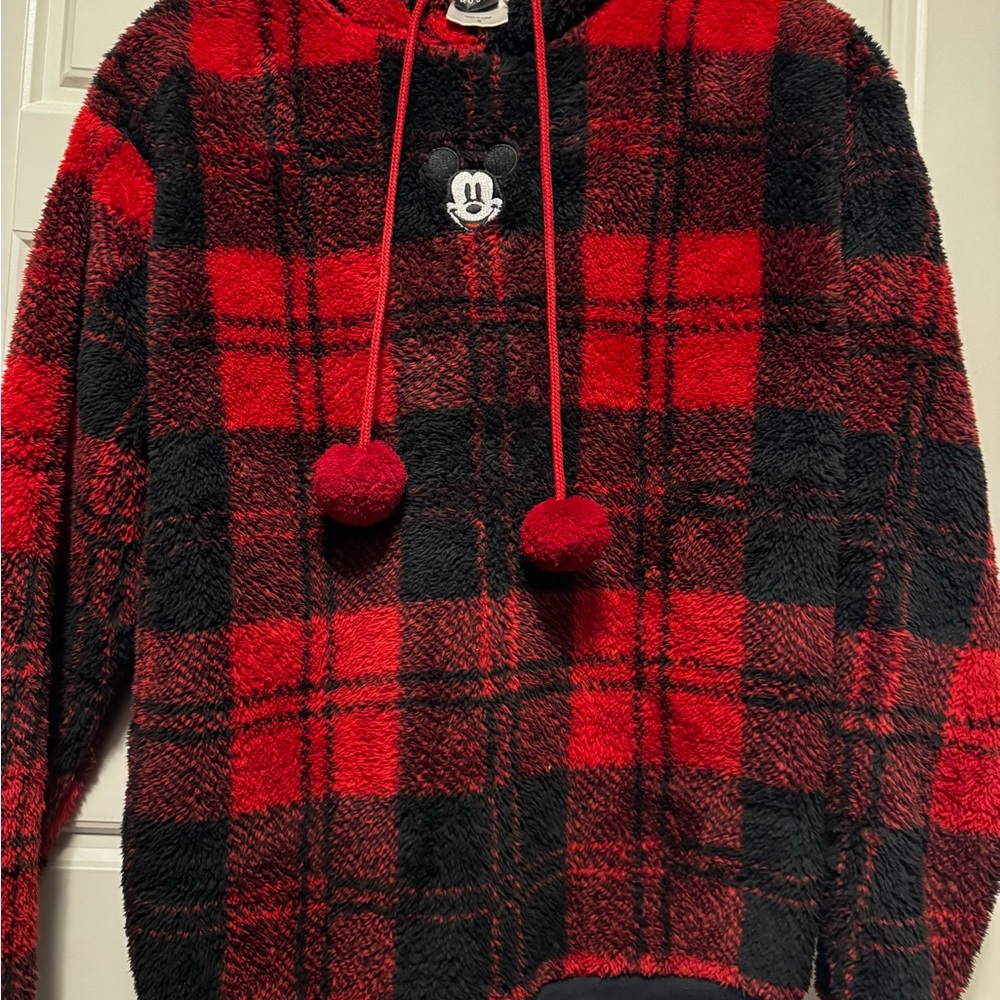 Disney Mickey Mouse Red and Black Apparel size small